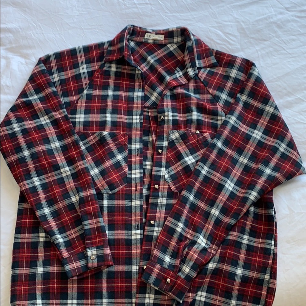 American Threads Oversized Fit Flannel